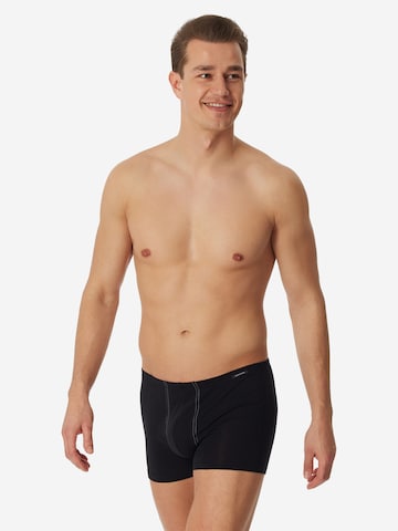 SCHIESSER Boxershorts 'Cotton Essentials'‌‌‌‌‌‌‌ in Blau: Vorderseite