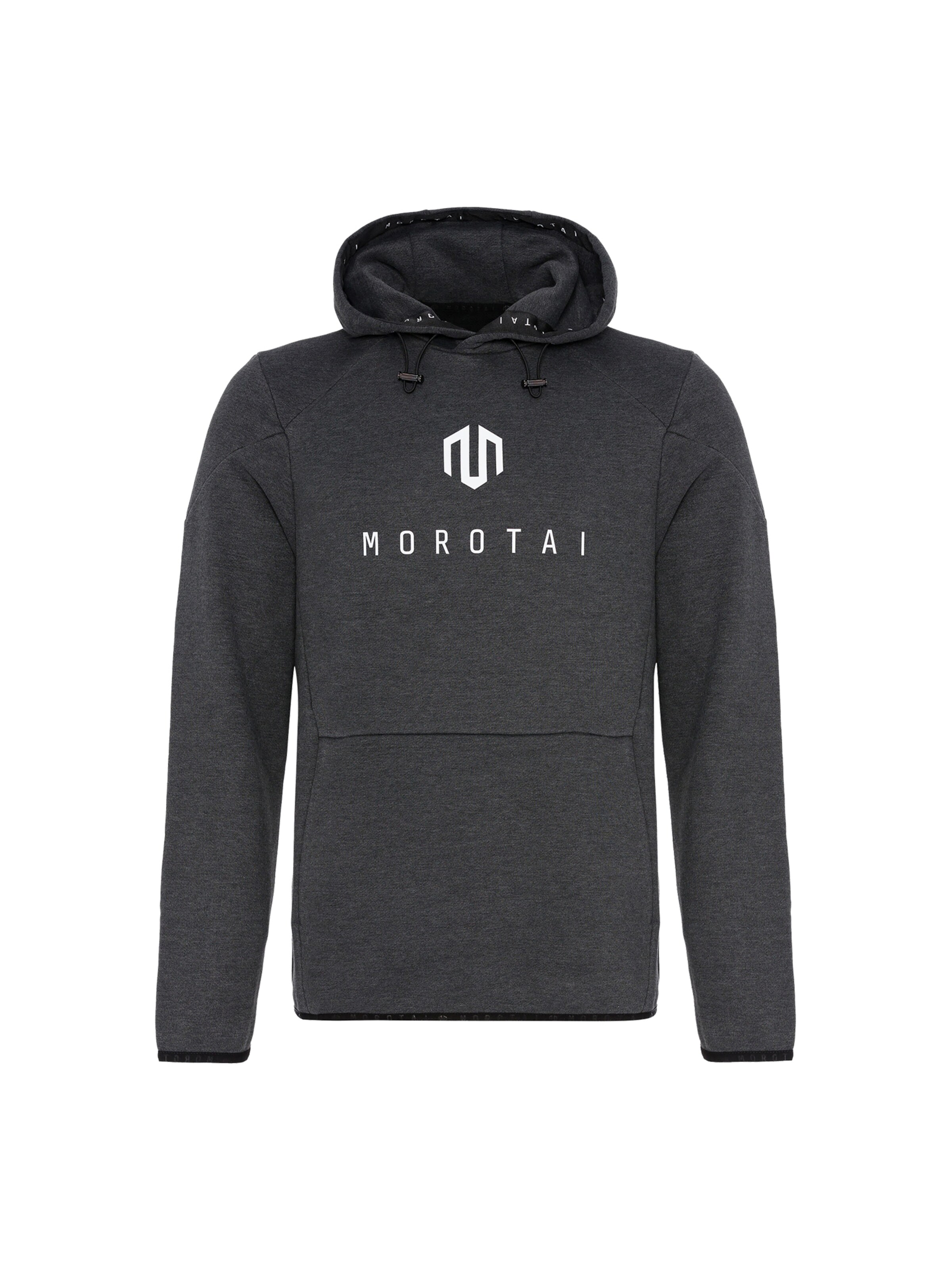 MOROTAI Sport sweatshirt 'Neo' i grå: framsida