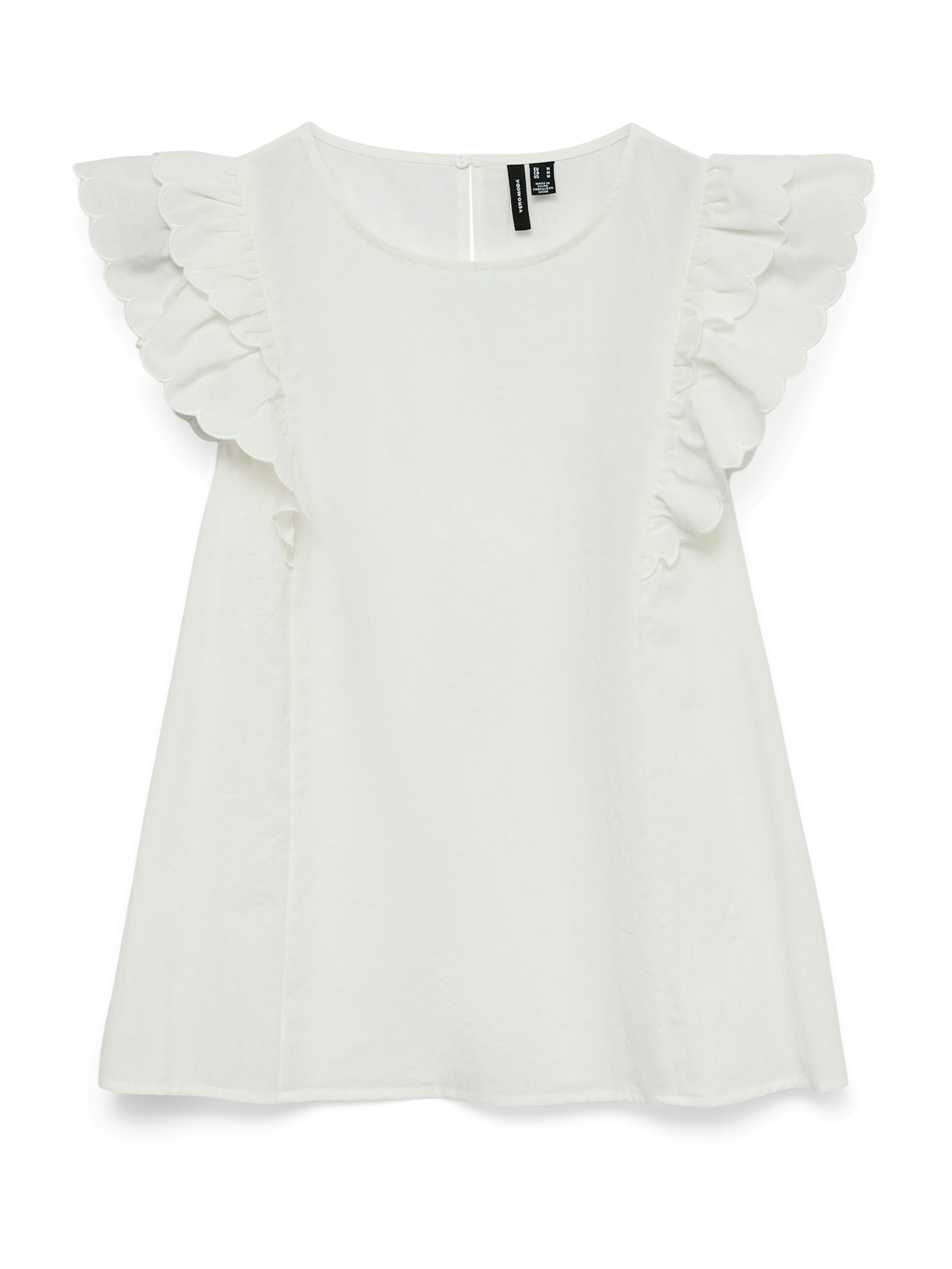 VERO MODA Blusentop 'VMRITA' in Weiß: Vorderseite