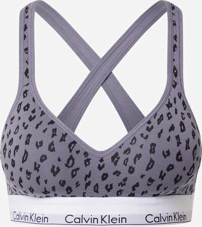 Calvin Klein Underwear Bralette in basaltgrau / schwarz, Produktansicht