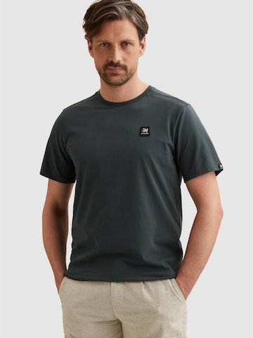 VANGUARD T-shirt 'T-shirt in cotton blend' i blå: framsida