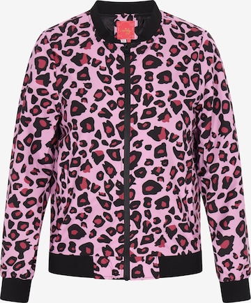 swirly - Chaqueta de entretiempo en rosa: frente