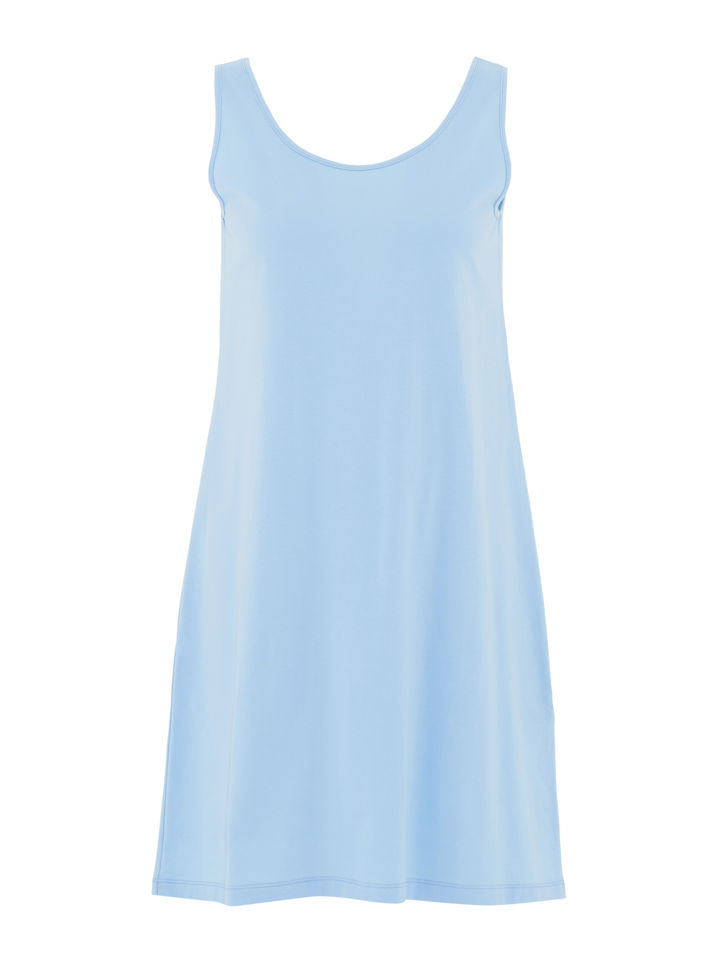 Organication Nachthemd in Blau: Vorderseite