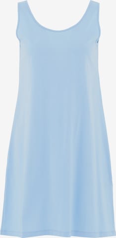 Organication Nachthemd in Blau: Vorderseite