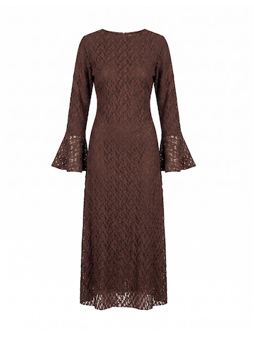 Tantra Dress in Brown: front