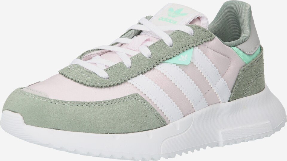 Sneaker Retropy F2 ADIDAS ORIGINALS verde roz alb HQ1540 PC