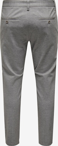 Only & Sons Slim fit Chino Pants 'MARK' in Grey