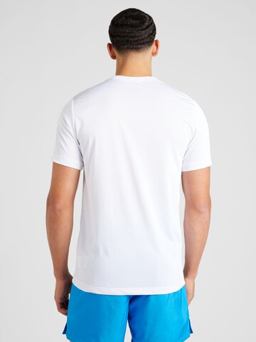 T-Shirt fonctionnel NIKE en blanc