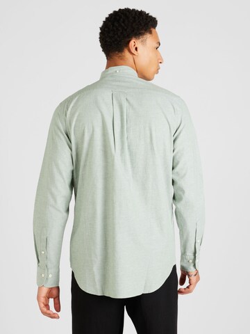 GANT Regular fit Overhemd in Groen