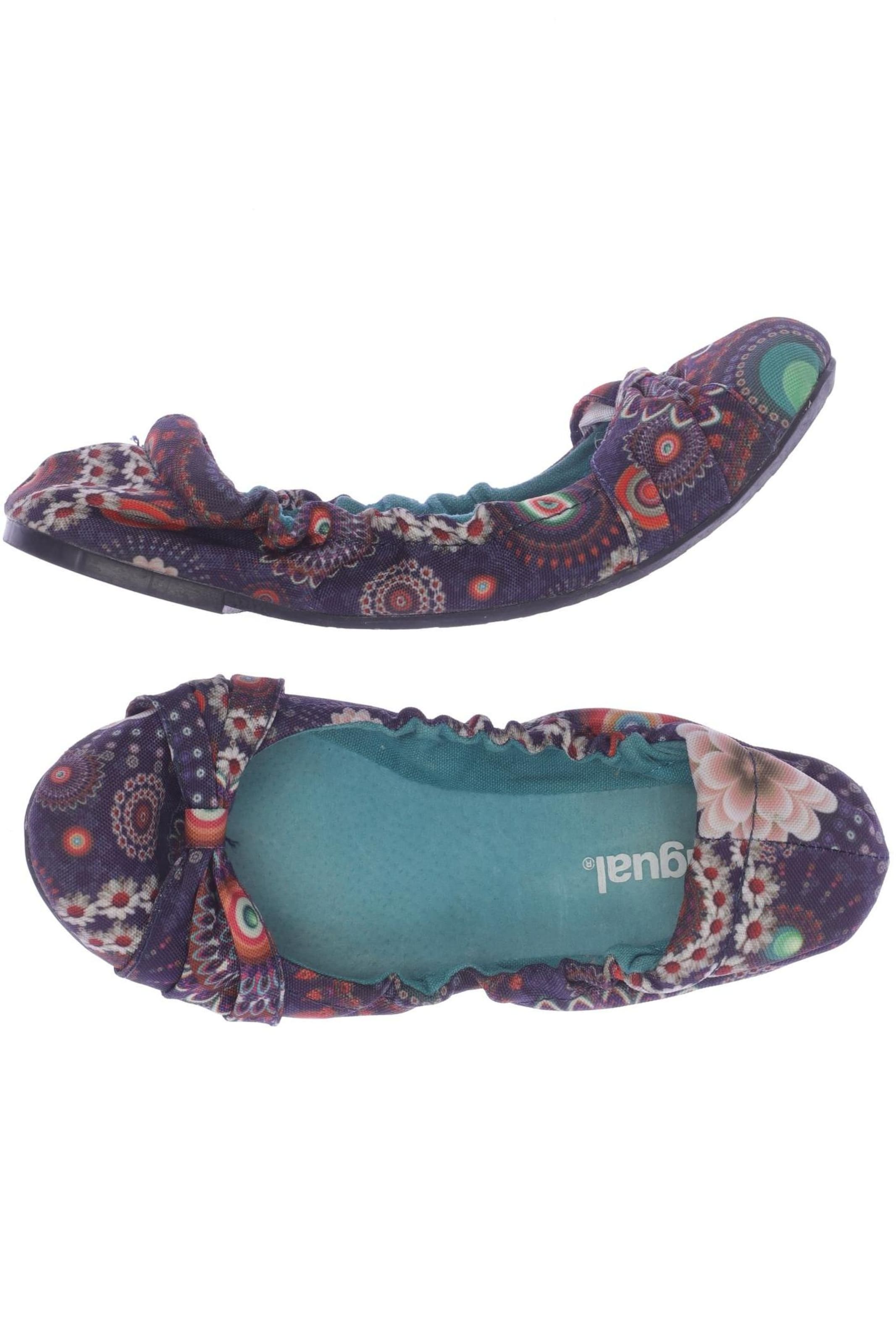 Desigual Ballerina 36 in Lila: Vorderseite