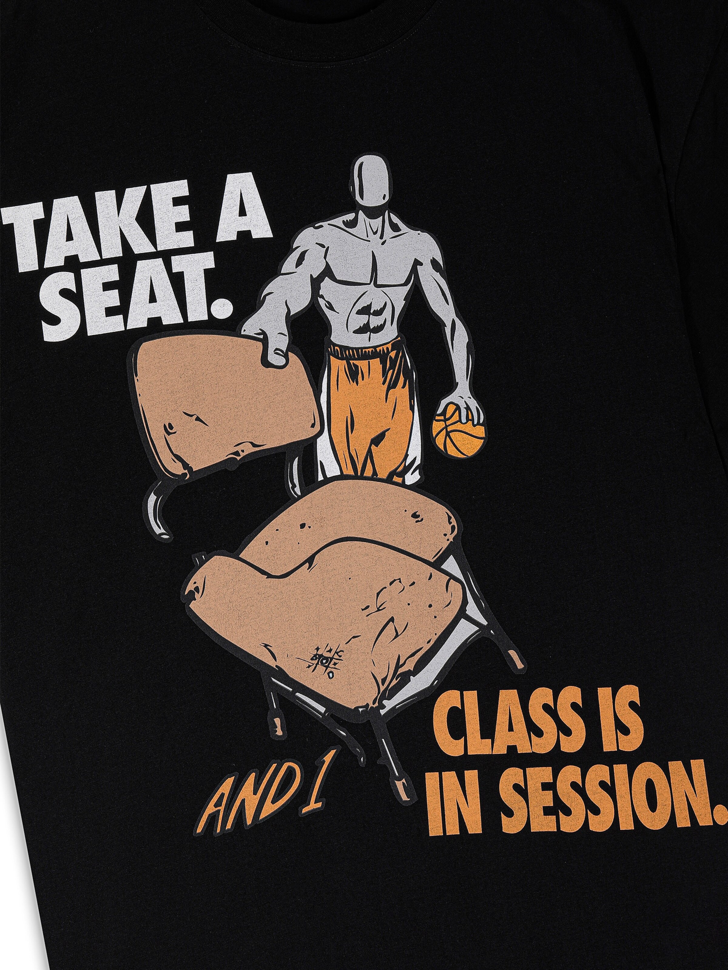 AND1 Oversize t-shirt i svart