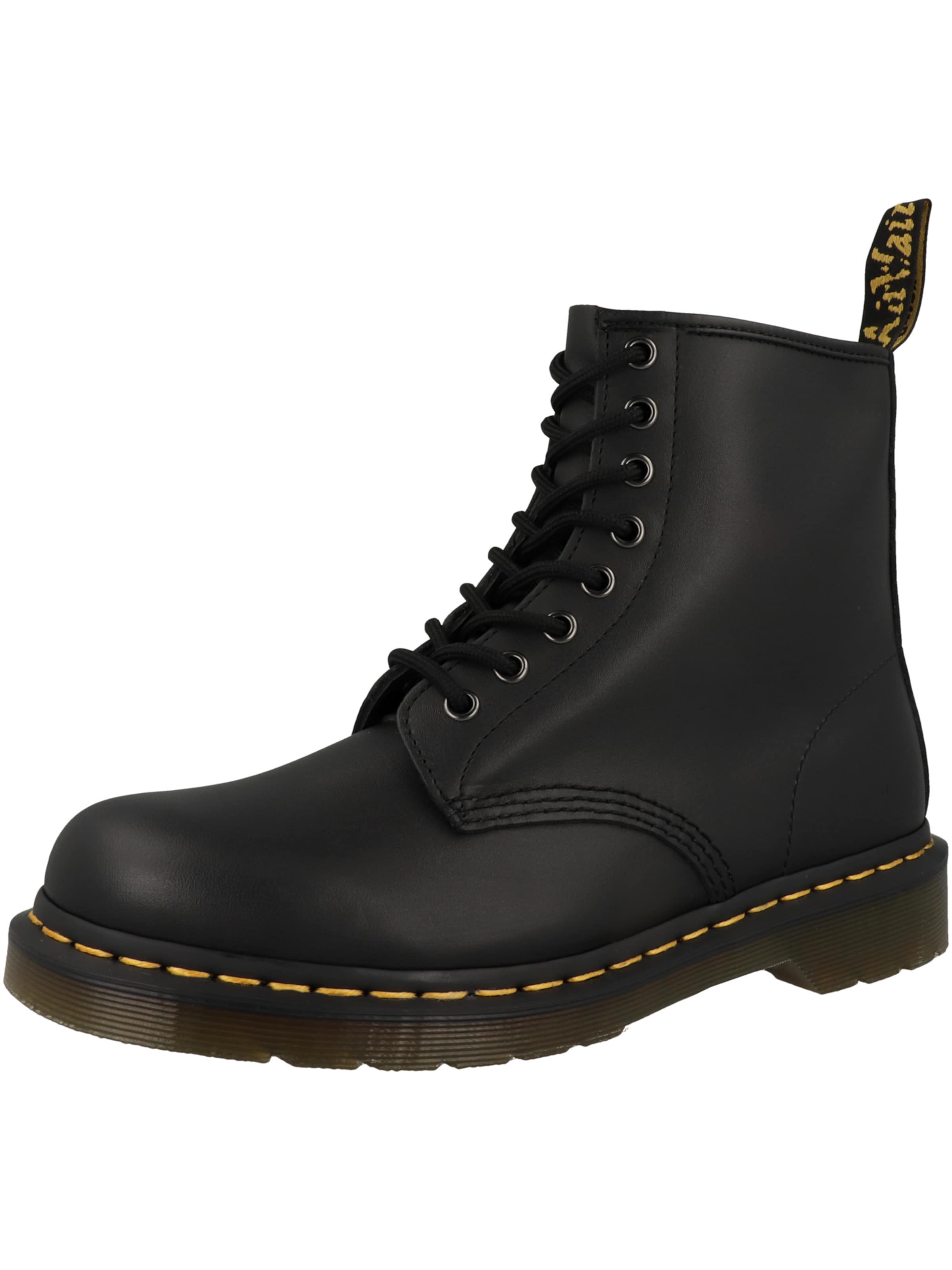 Stivale stringato '1460' di Dr. Martens in nero: frontale