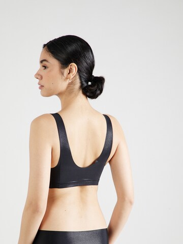 SLOGGI Triangle Bra 'ZERO Feel Holiday' in Black