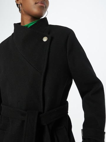 Wallis Between-Seasons Coat in Black