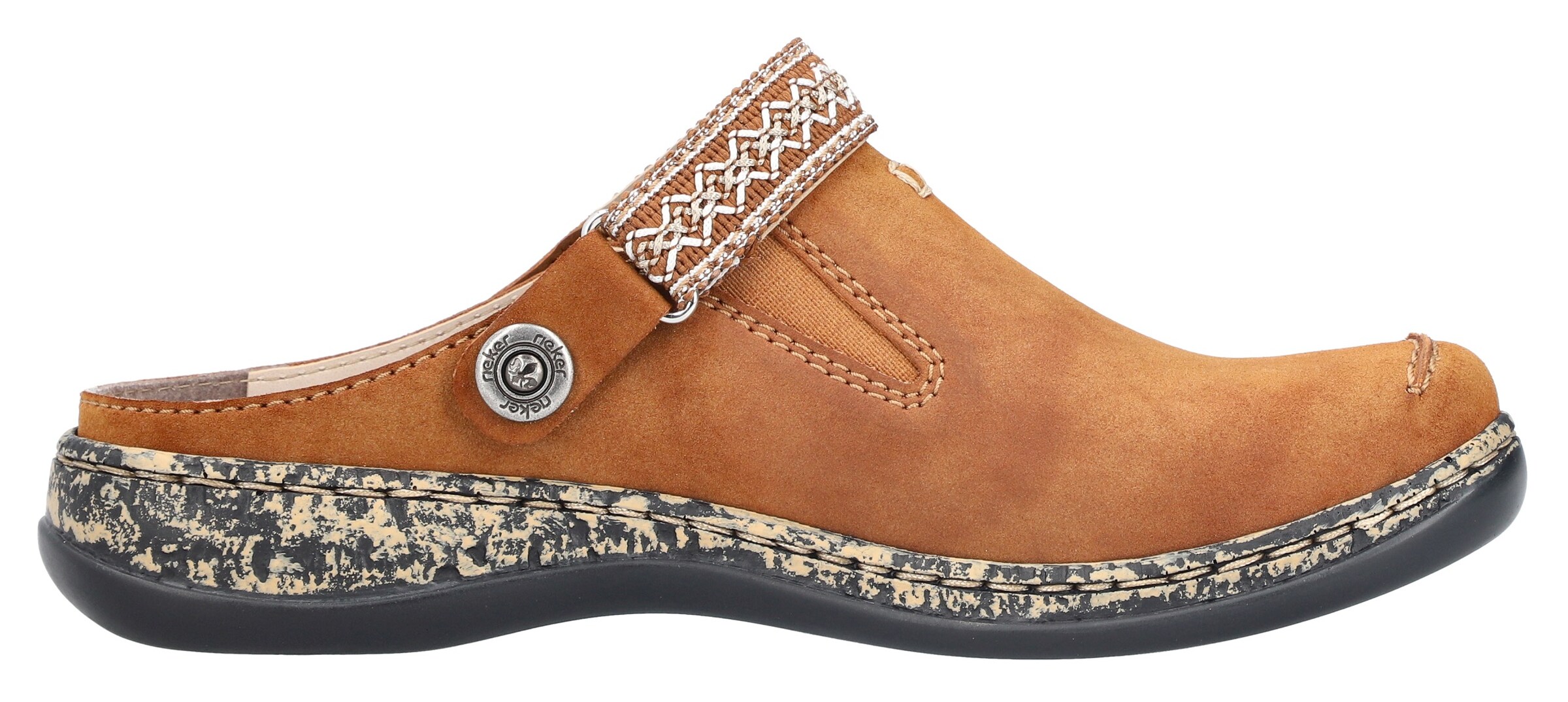 Rieker Clogs in Braun