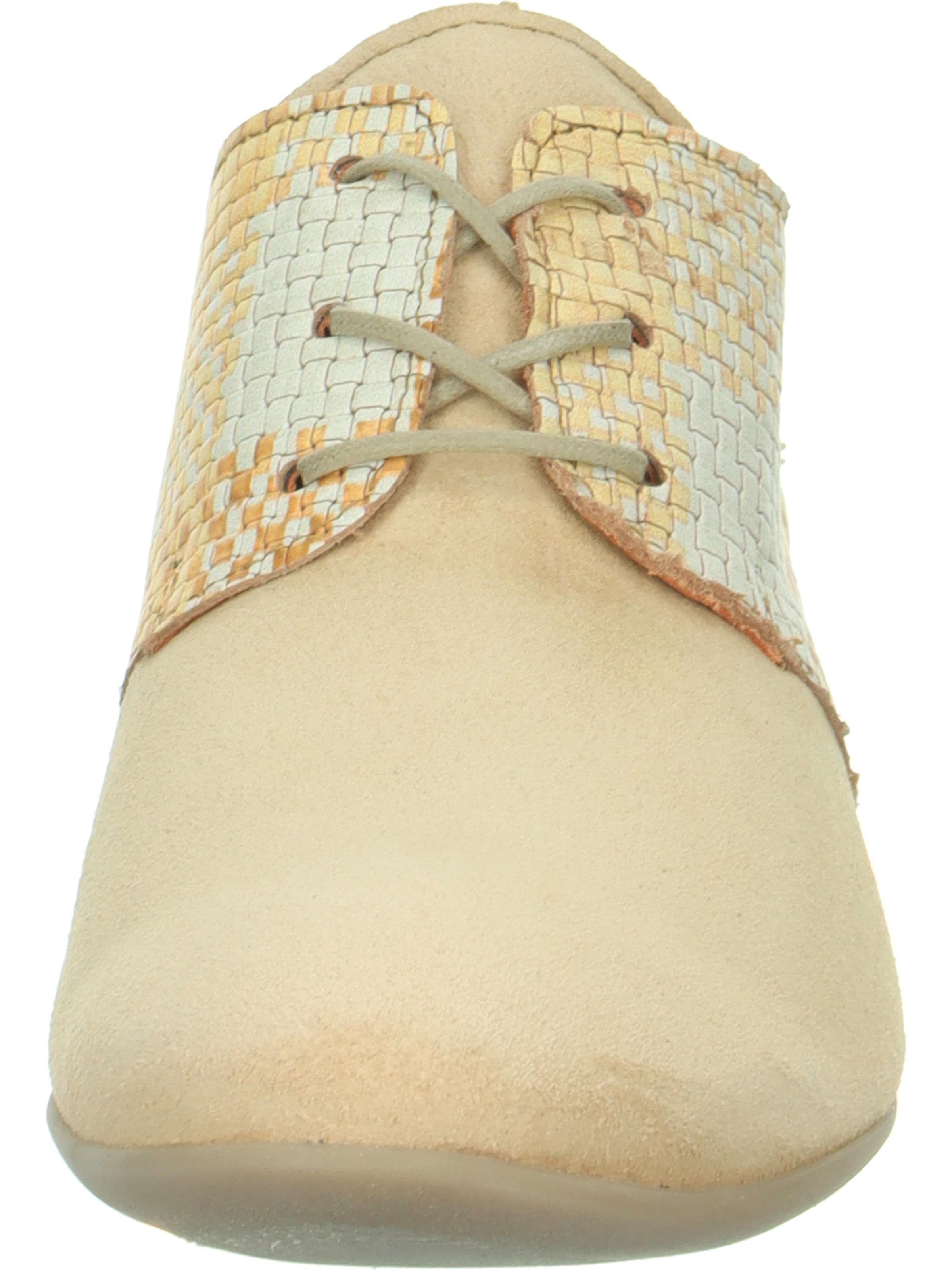 THINK! Lace-Up Shoes 'GUAD2' in Beige