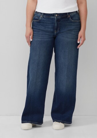 Wide Leg Jean s.Oliver en bleu