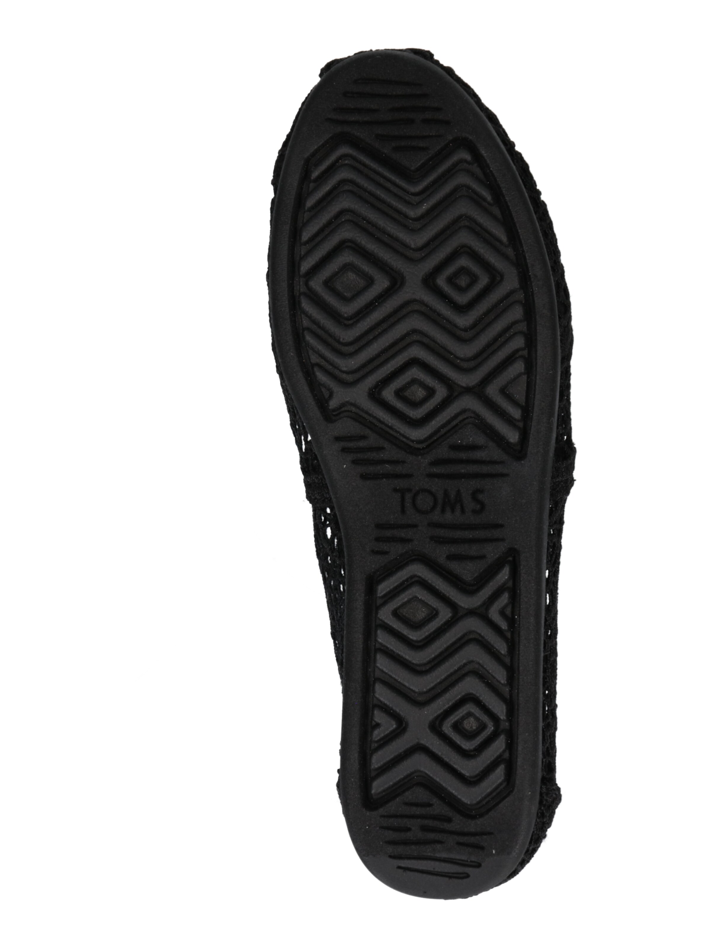 TOMS - Sapato Slip-on 'ALPARGATA' em preto