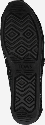 TOMS Slipper 'ALPARGATA' in Schwarz