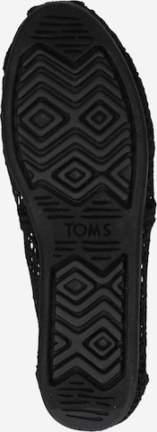 Papuci de casă 'ALPARGATA' de la TOMS pe negru