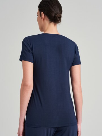 SCHIESSER T-Shirt ' Mix+Relax ' in Blau