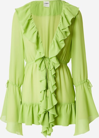 ABOUT YOU x Laura Giurcanu Blouse 'Margarete' in Green: front