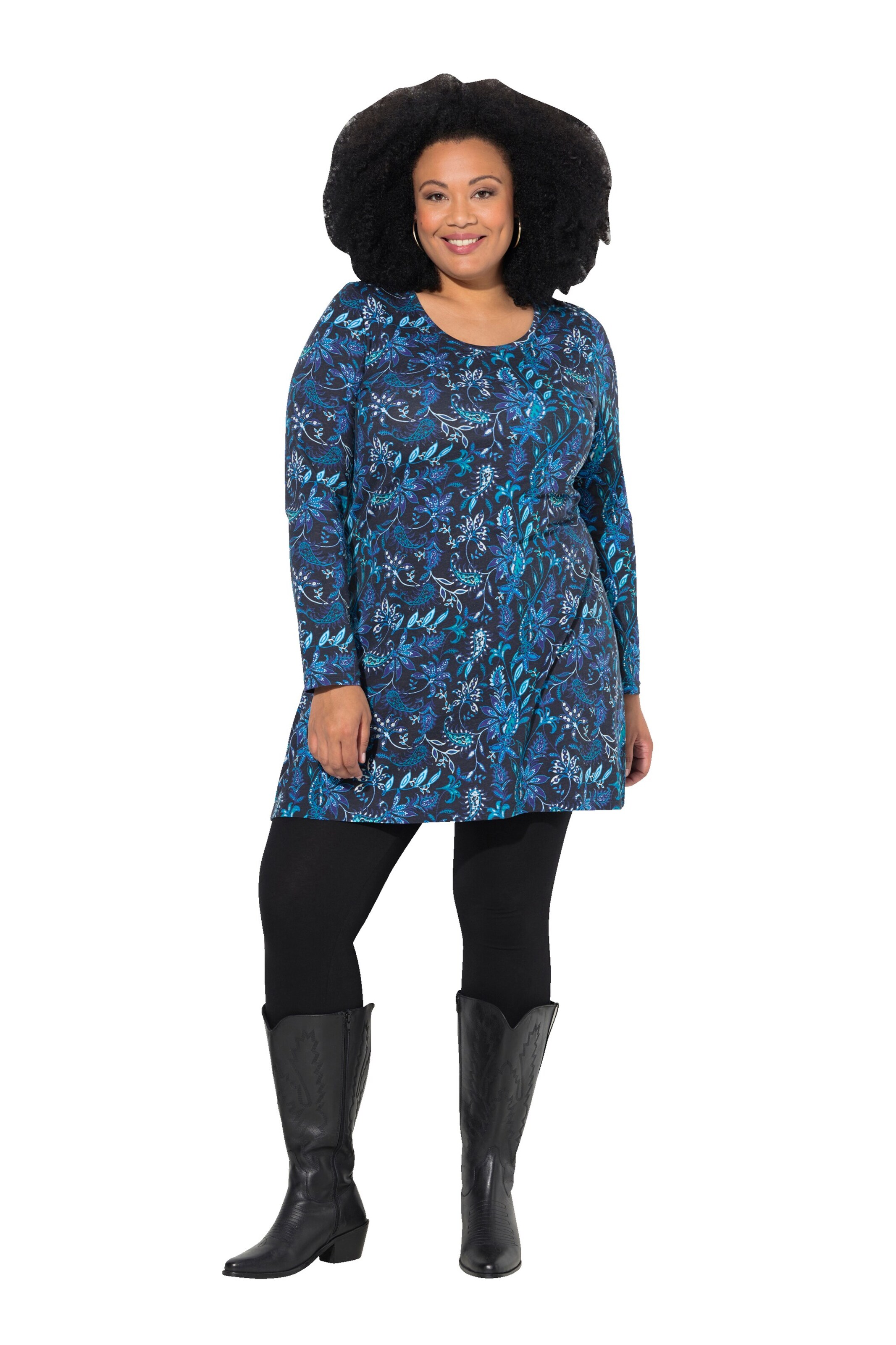 Ulla Popken Shirt in Blau