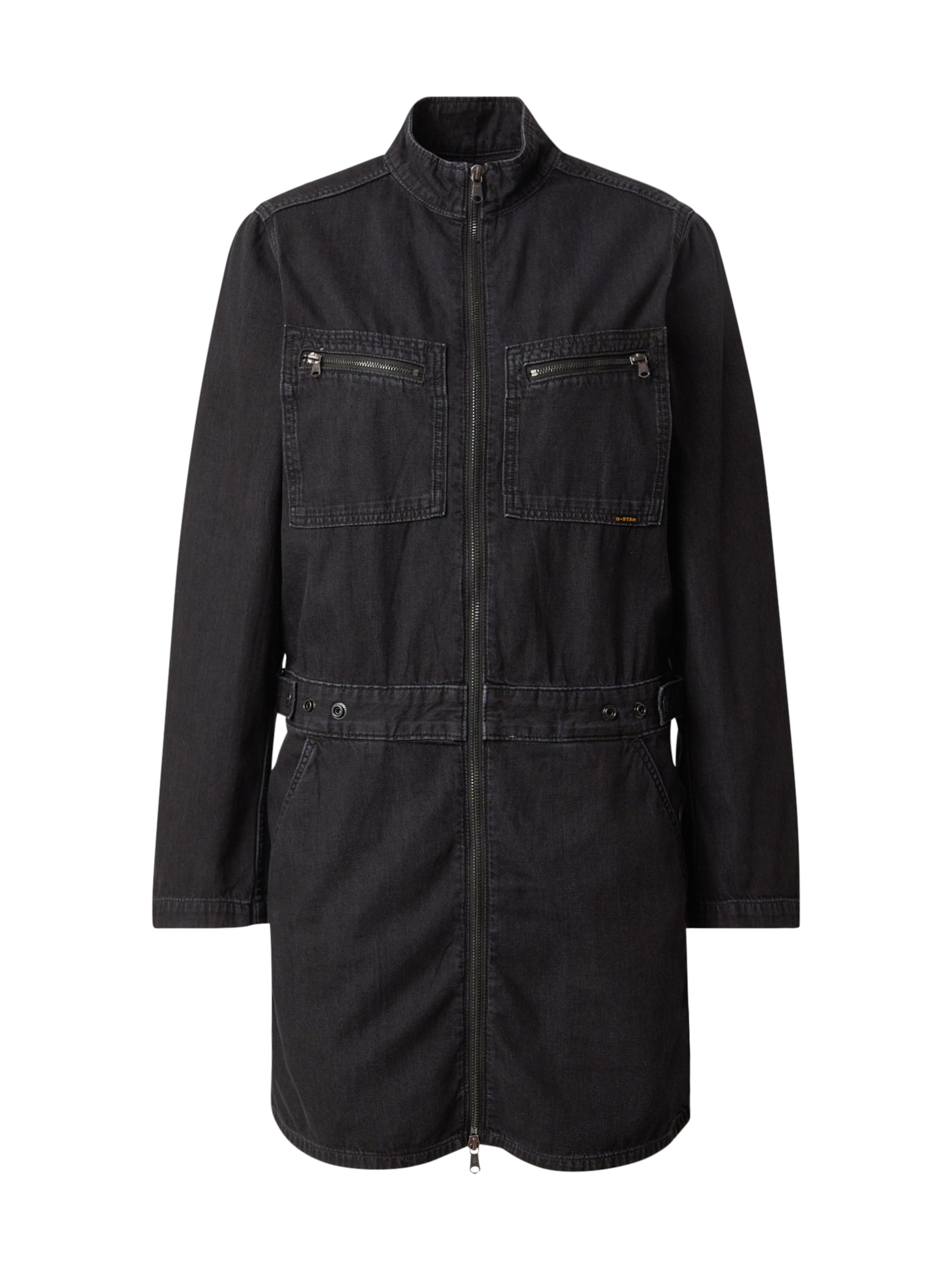 G-STAR Šaty - Čierna: predná strana