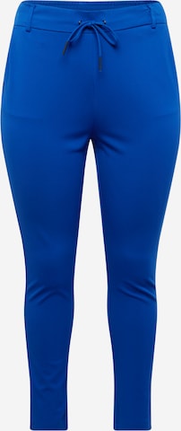 Coupe slim Pantalon 'GOLDTRASH' ONLY Carmakoma en bleu : devant