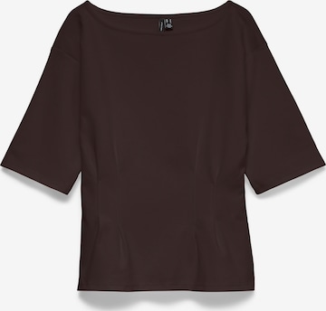 VERO MODA Shirt 'VMBjork' in Brown: front