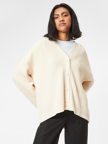 Samsøe Samsøe Knit cardigan 'JESS' in White: front