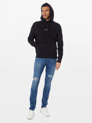 Calvin Klein Jeans Sweatshirt in Schwarz