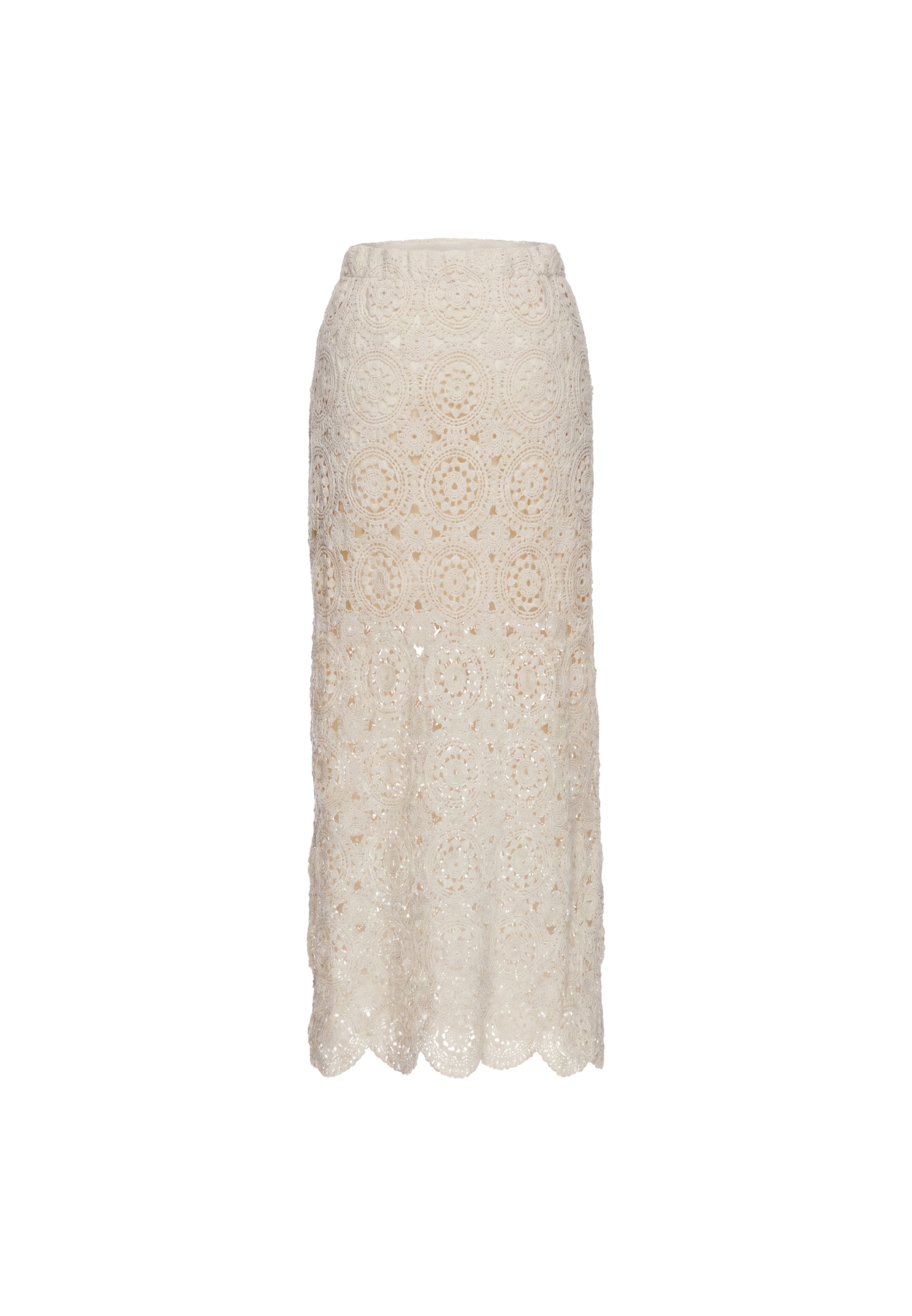 usha FESTIVAL - Falda en beige: frente