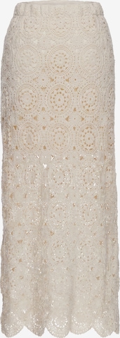 usha FESTIVAL - Falda en beige: frente