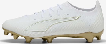 PUMA Soccer shoe 'ULTRA 6 PRO FG/AG' in White: front