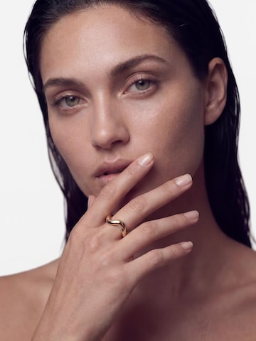 Akitsune Ring 'Felicity Ring Gold' in Gold: front