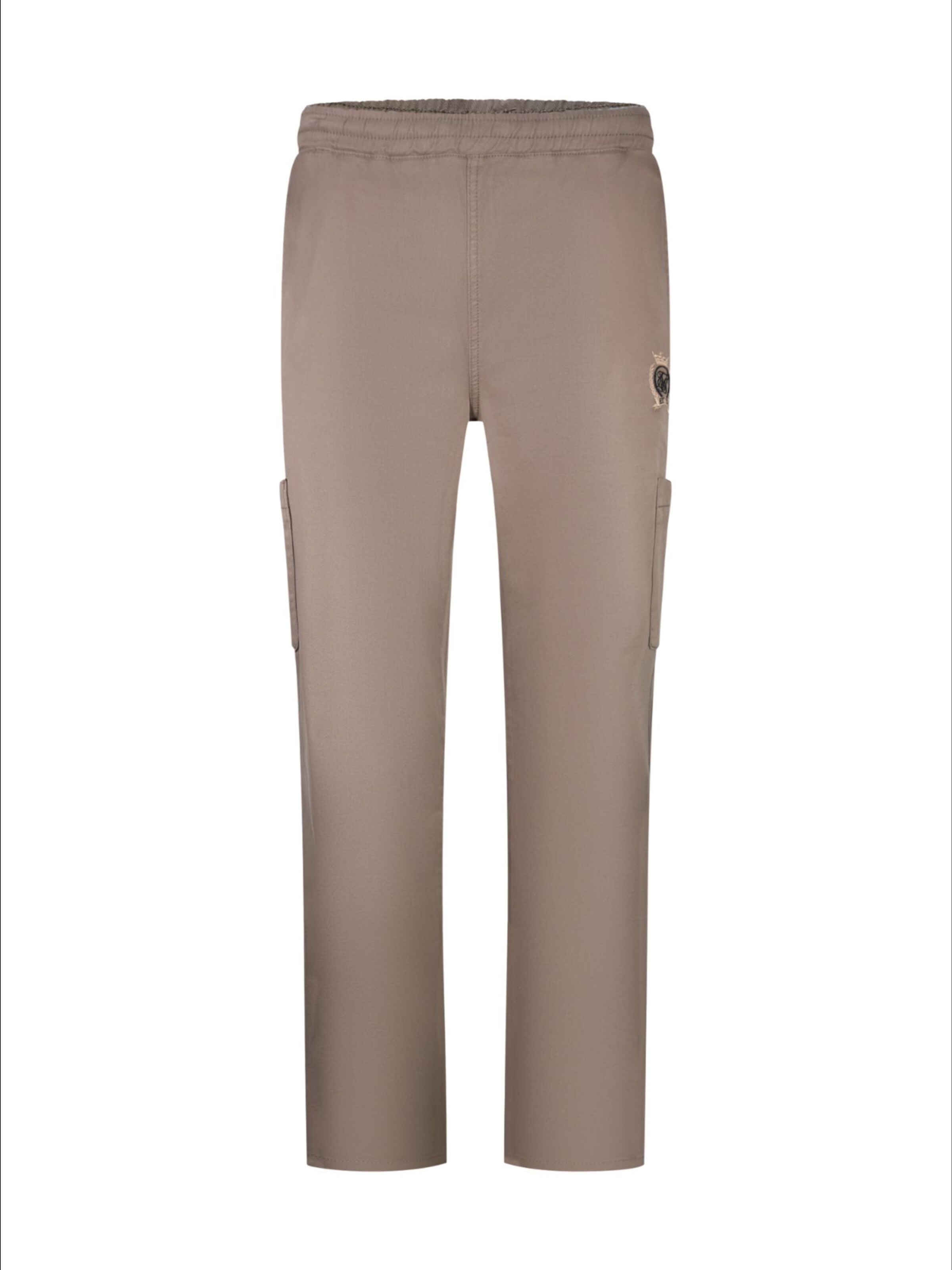 SikSilk Baggy Cargo trousers in Beige: front