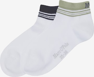 Marc O'Polo Socks in White: front