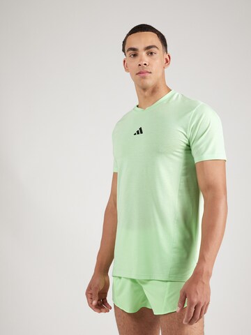 Maglia funzionale 'Designed for Training' di ADIDAS PERFORMANCE in verde: frontale