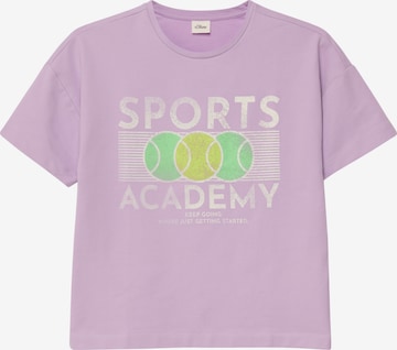 s.Oliver Shirt in Purple: front