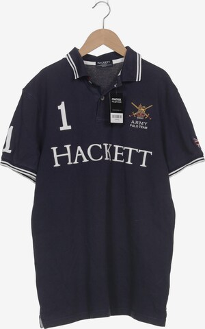 Hackett London Shirt in M in Blue: front