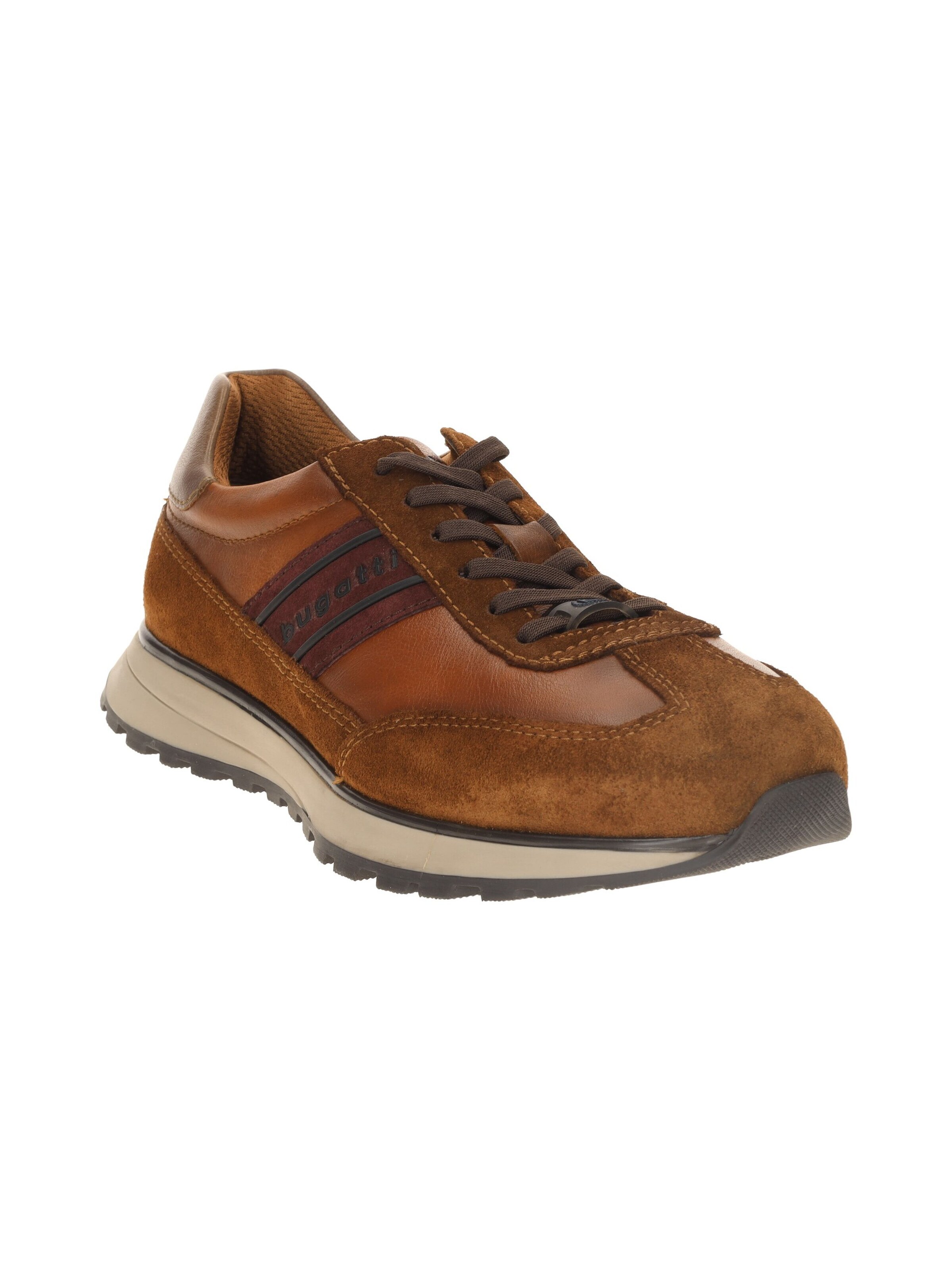 bugatti Lace-Up Shoes in Brown: front