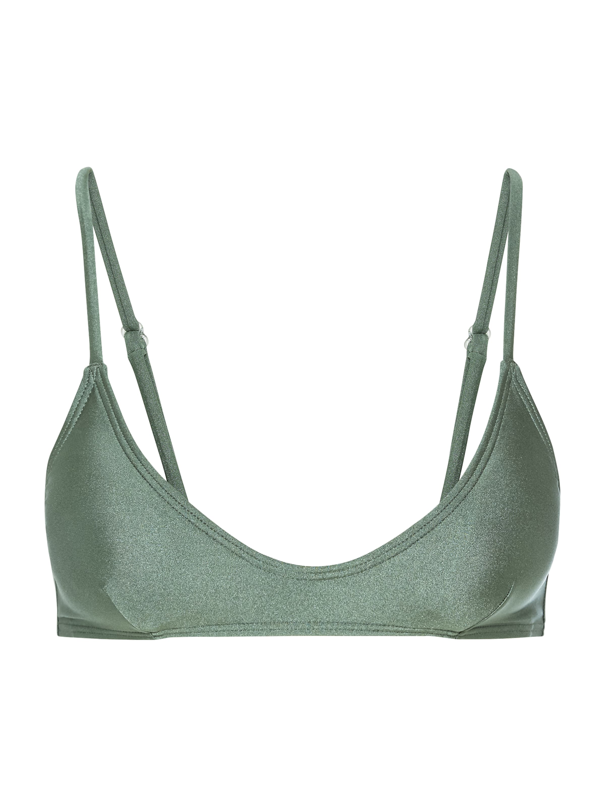 Balconcino Top per bikini 'Nele' di LSCN by LASCANA in verde: frontale