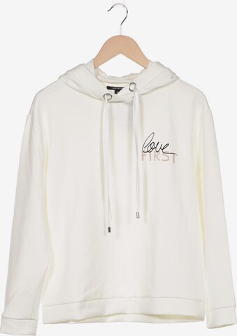 COMMA Sweatshirt & Zip-Up Hoodie in M in White: front