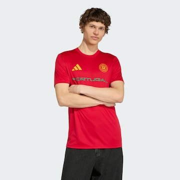 Maillot 'FIFA Fussball-Weltmeisterschaft 26 Portugal' ADIDAS PERFORMANCE en rouge : devant