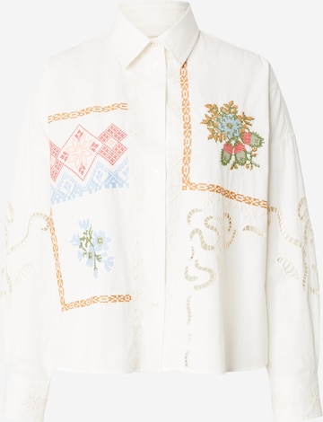 Weekend Max Mara Pusero 'FONTE' värissä valkoinen: etupuoli