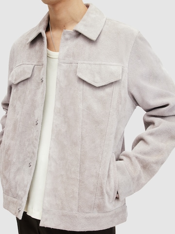 AllSaints - Chaqueta de entretiempo en blanco