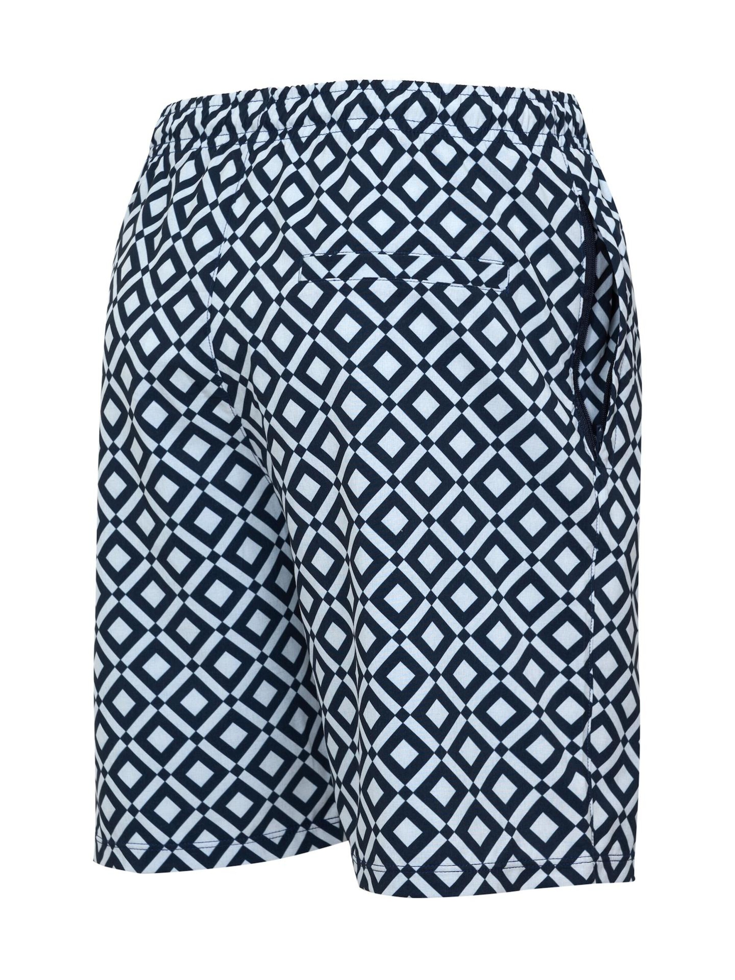 La V Zwemshorts in Blauw