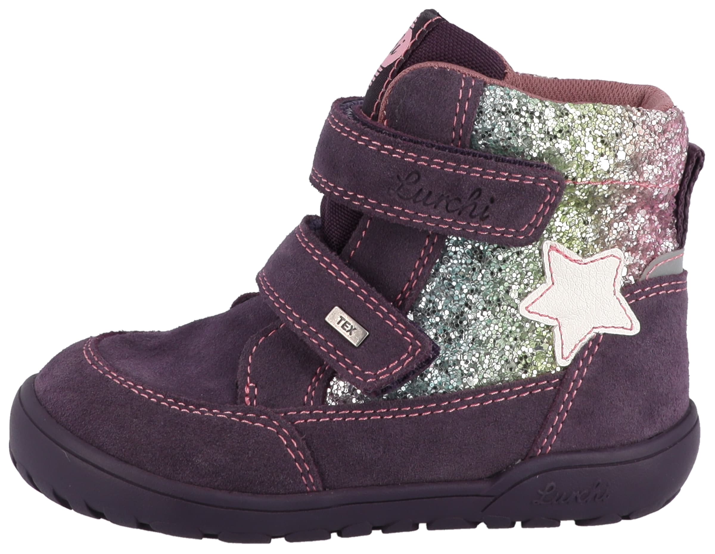 LURCHI Boots in Purple: front