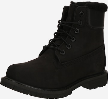 Stivaletto stringato di TIMBERLAND in nero: frontale